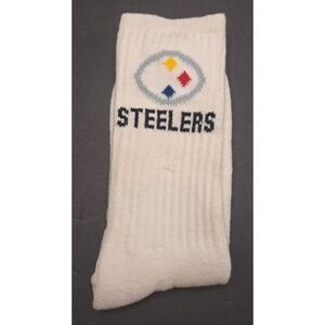 Vtg Pittsburgh Steelers Tube Socks Men's 10-13 Football Retro NWOT